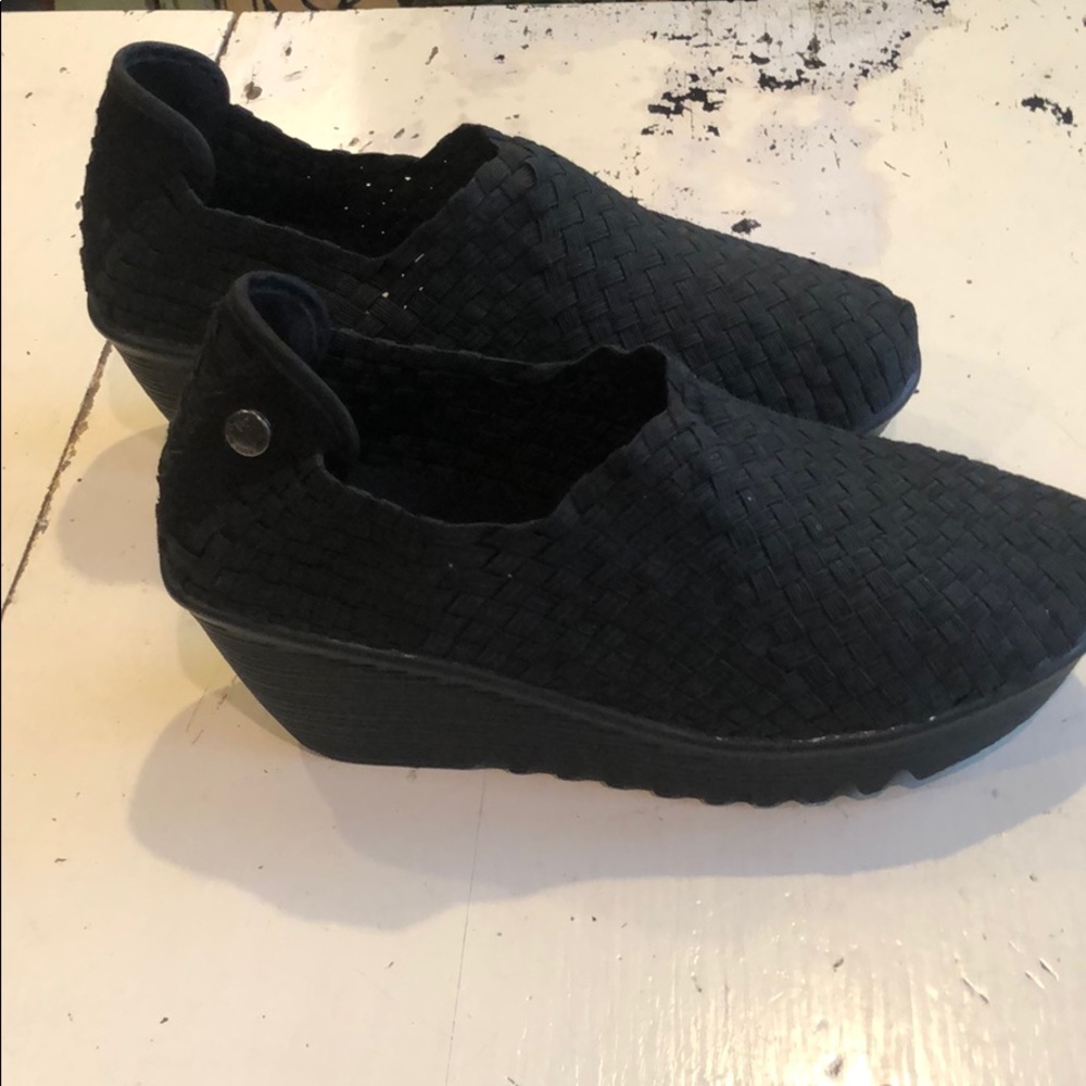 Bernie Mev woven wedge